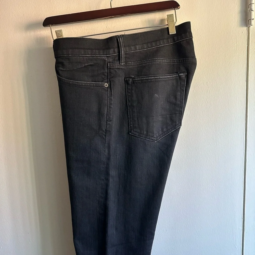 Tom Ford Black Skinny Waxed Denim